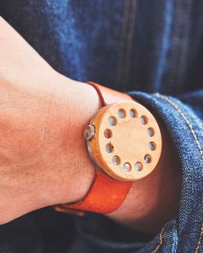 Smart watches wood edition