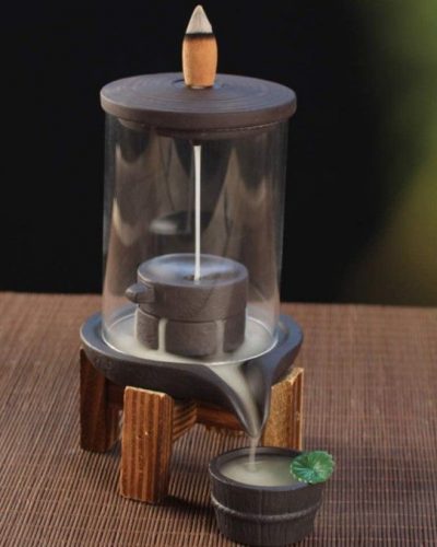 Backflow Incense Burner - Teahouse Waterfall