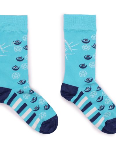 Hop Hare Bamboo Socks (36-40) - Pentagram and Evil Eye