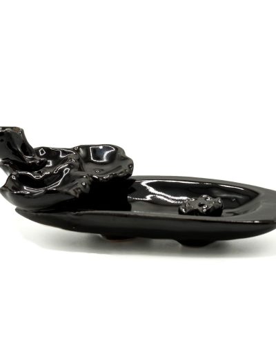 Backflow Incense Burner - Lotus Pond & Incense Stick Holder