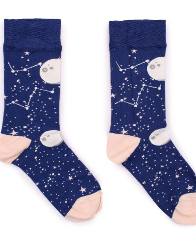 Hop Hare Bamboo Socks (36-40) - Moon Walk