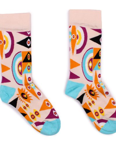 Hop Hare Bamboo Socks (41-46) - Psychedelic Evil Eye