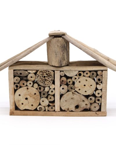 Driftwood Bee and Insect Wide-house Box
