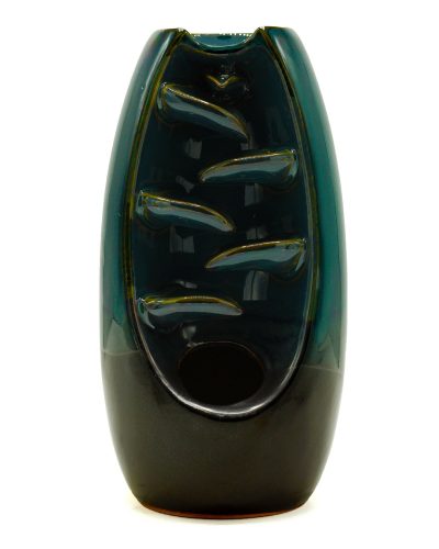 Backflow Incense Burner - Serine Oval Cascade