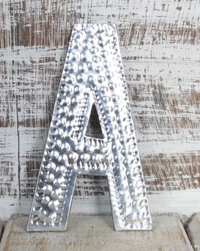 Sm Arty Aluminum Letters - A