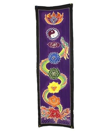 Chakra Drop Banner - Dragon 175x53cm