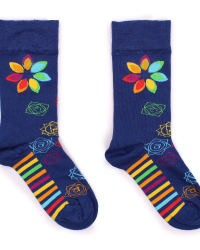 Hop Hare Bamboo Socks (36-40) - Rainbow Chakra