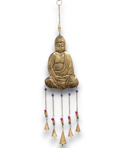 Indian Chimes - Lrg Buddha 5 Bell Chimes