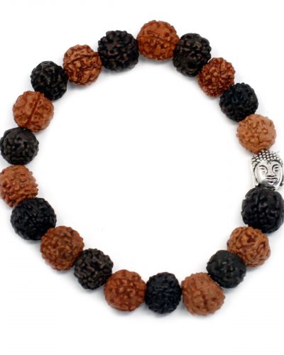 Rudraksha Buddah Bangle Mala - Mix