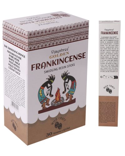 30g Golden Frankincense Smudging Resin Sticks (6s)