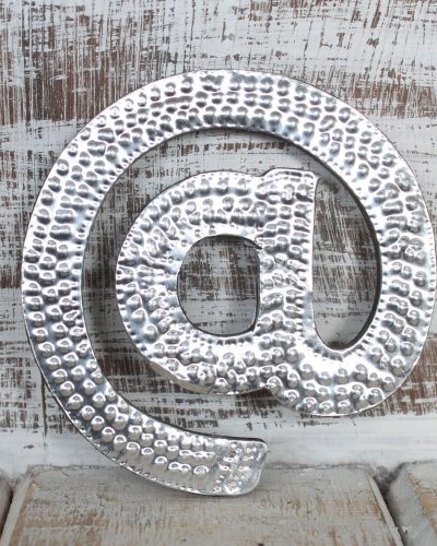 Sm Arty Aluminum Letters -