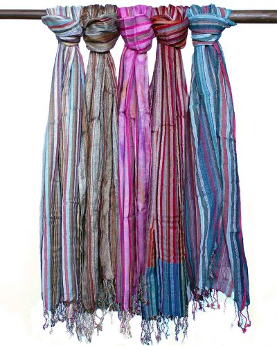 Indian Boho Scarves - 50x180cm - Random Blues