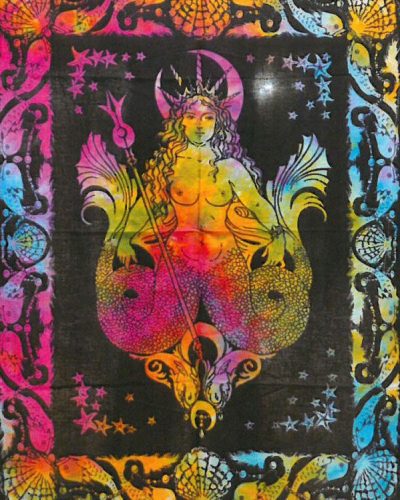 Cotton Wall Art - Mermaid