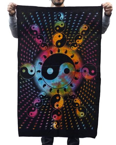 Cotton Wall Art - Ying Yang