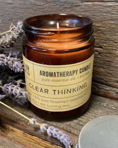 Aromatherapy Soy Candle 200g - Clear Thinking