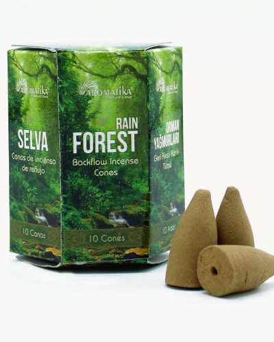Masala Backflow Incense pack of 10 - Rain Forest