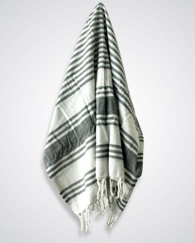 Hamman Spa Towel - Charcoal - 90x170cm