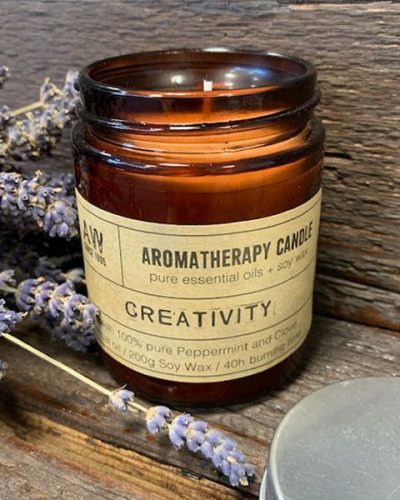Aromatherapy Soy Candle 200g - Creativity