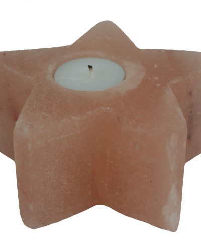 Salt Candle Holder - Star