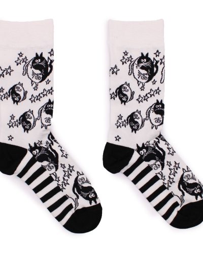 Hop Hare Bamboo Socks (36-40) - Ying Yang