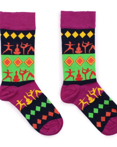 Hop Hare Bamboo Socks (41-46) - Yoga Poses