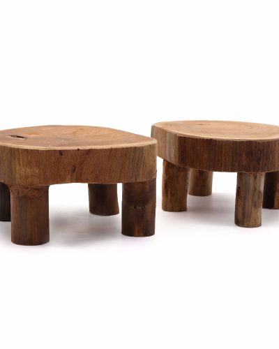 Low Teak Pad Display - 24x10cm