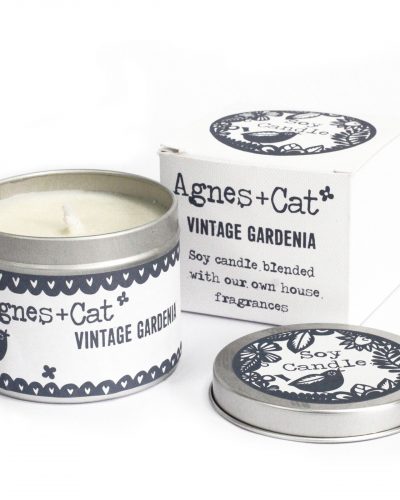 Tin Candle - Vintage Gardenia