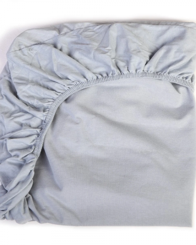 Shield GREY waterproof fitted sheet. 160x80cm