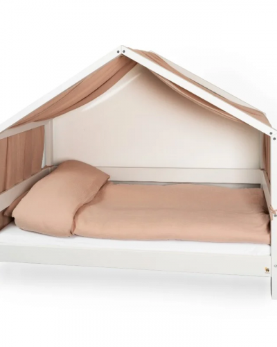 YappyMuslin Cocoa curtains