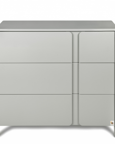 YappyClassic dresser, light grey